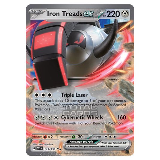 iron treads ex pokemon card value Pokemon - Scarlet & Violet - Base Set - Iron Treads ex
