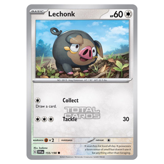 Pokemon - Scarlet & Violet - Base Set - Lechonk - 155/198