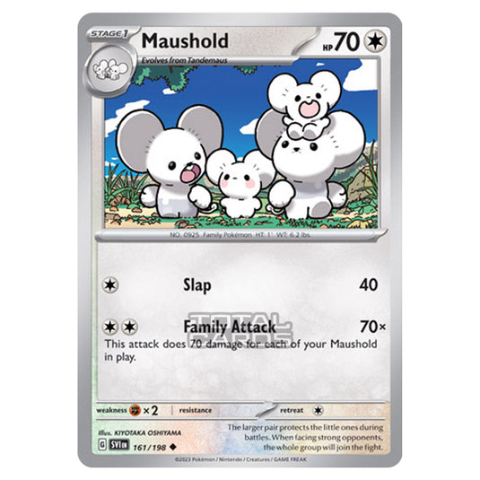 Pokemon - Scarlet & Violet - Base Set - Maushold - 161/198