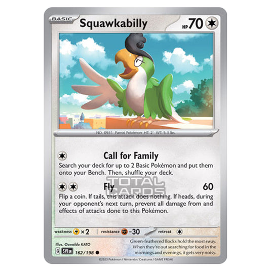 Pokemon - Scarlet & Violet - Base Set - Squawkabilly - 162/198