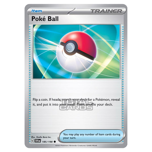 Pokemon - Scarlet & Violet - Base Set - Poké Ball - 185/198