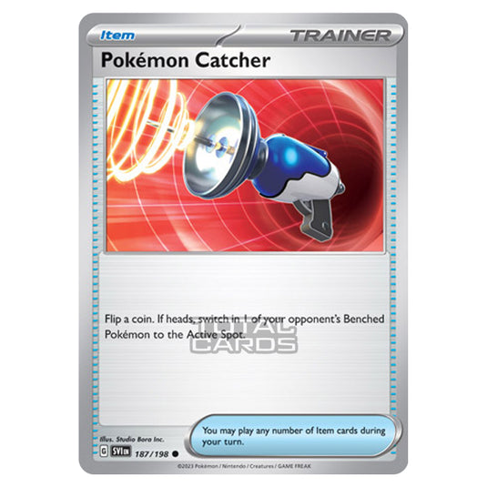 Pokemon - Scarlet & Violet - Base Set - Pokémon Catcher - 187/198