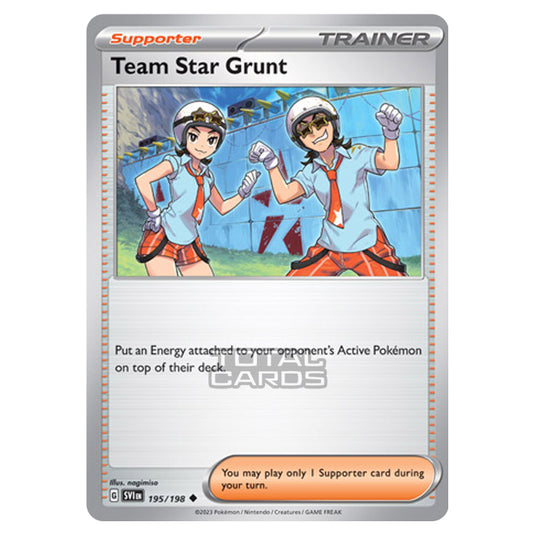 Pokemon - Scarlet & Violet - Base Set - Team Star Grunt - 195/198