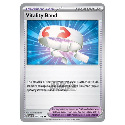 Pokemon - Scarlet & Violet - Base Set - Vitality Band - 197/198