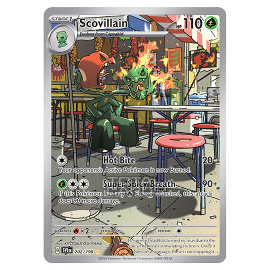 Pokemon - Scarlet & Violet - Base Set - Scovillain - 202/198