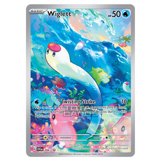 Pokemon - Scarlet & Violet - Base Set - Wiglett - 206/198