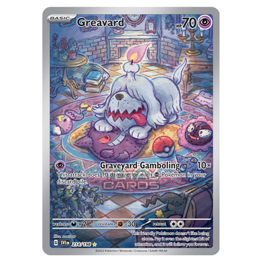 Pokemon - Scarlet & Violet - Base Set - Greavard - 214/198