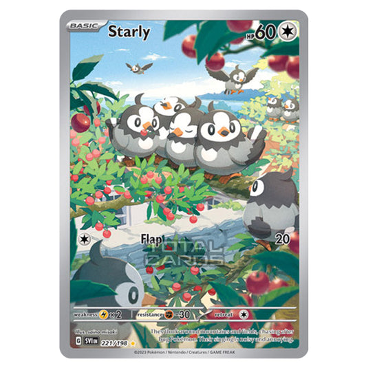 Pokemon - Scarlet & Violet - Base Set - Starly - 221/198