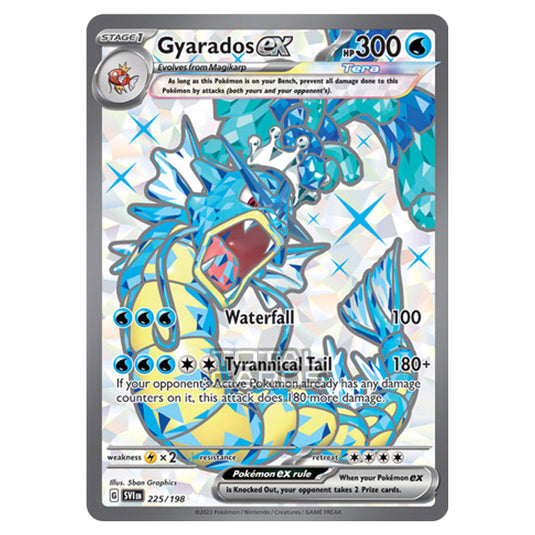 Pokemon - Scarlet & Violet - Base Set - Gyarados ex - 225/198