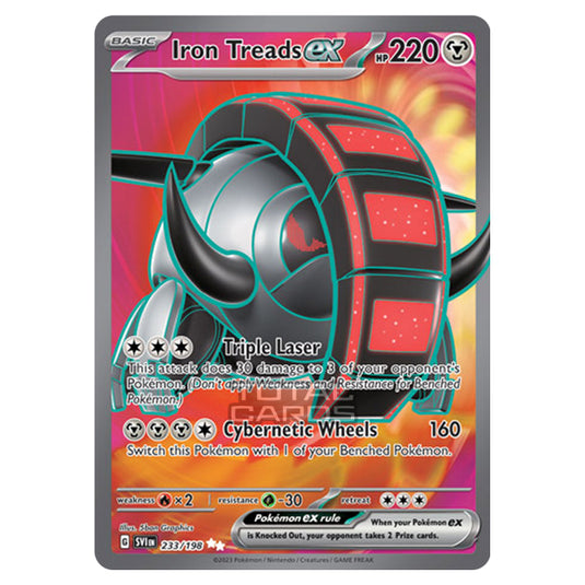 Pokemon - Scarlet & Violet - Base Set - Iron Treads ex - 233/198