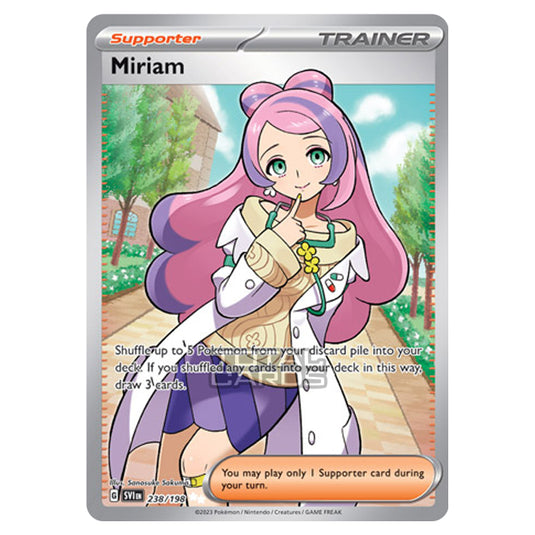 Pokemon - Scarlet & Violet - Base Set - Miriam - 238/198