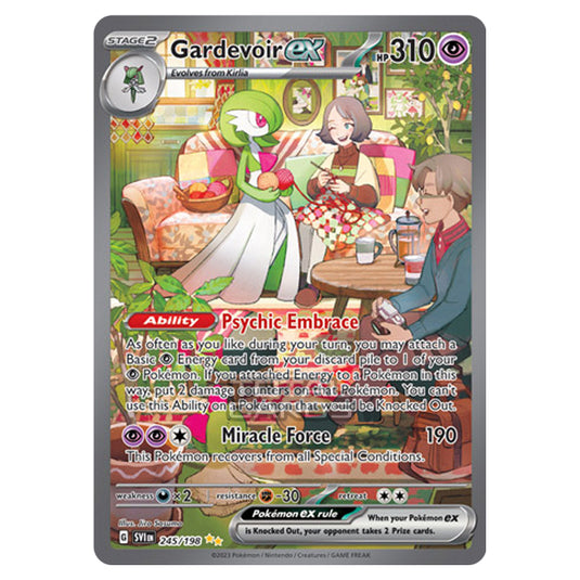 gardevoir ex pokemon card 086/198 - Scarlet & Violet - TCG put 2 damage counters on that Pokemon Pokemon: Gardevoir EX RC30/RC32 -