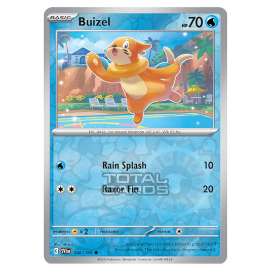 Pokemon - Scarlet & Violet - Base Set - Buizel - 046/198 - (Reverse Holo)