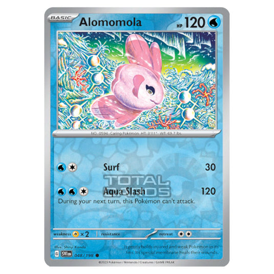 Pokemon - Scarlet & Violet - Base Set - Alomomola - 048/198 - (Reverse Holo)