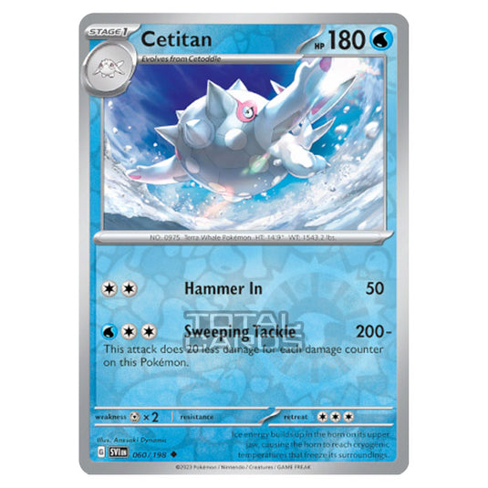 Pokemon - Scarlet & Violet - Base Set - Cetitan - 060/198 - (Reverse Holo)