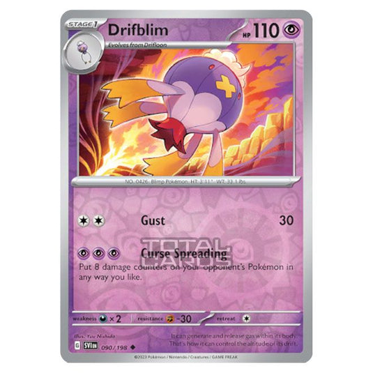 Pokemon - Scarlet & Violet - Base Set - Drifblim - 090/198 - (Reverse Holo)