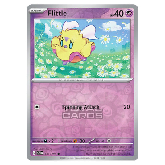 Pokemon - Scarlet & Violet - Base Set - Flittle - 101/198 - (Reverse Holo)