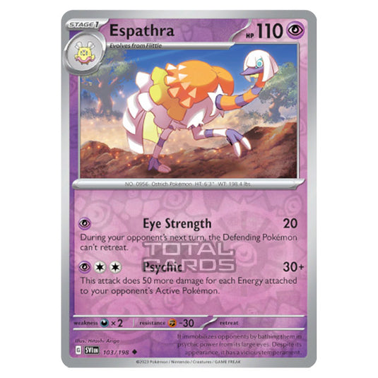 Pokemon - Scarlet & Violet - Base Set - Espathra - 103/198 - (Reverse Holo)