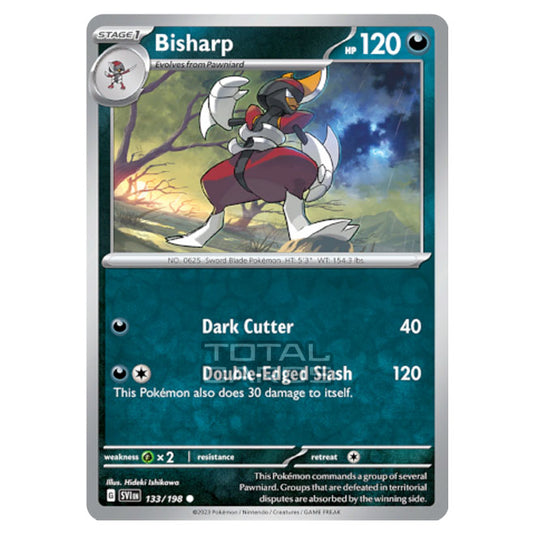 Pokemon - Scarlet & Violet - Base Set - Bisharp - 133/198 - (Reverse Holo)