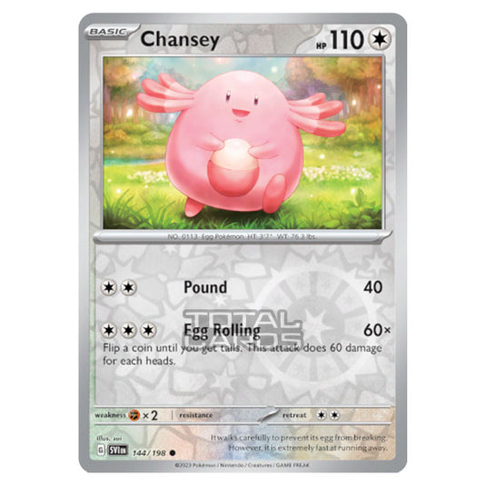 Pokemon - Scarlet & Violet - Base Set - Chansey - 144/198 - (Reverse Holo)