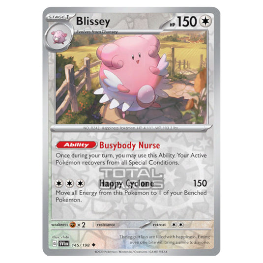 Pokemon - Scarlet & Violet - Base Set - Blissey - 145/198 - (Reverse Holo)