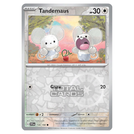 Pokemon - Scarlet & Violet - Base Set - Tandemaus - 159/198 - (Reverse Holo)