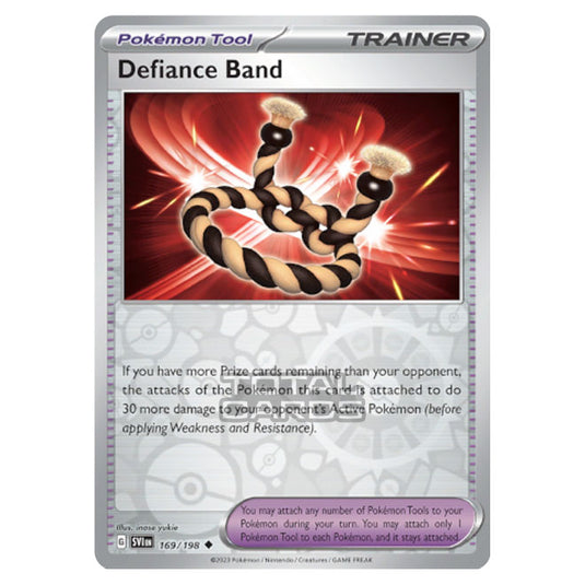 Pokemon - Scarlet & Violet - Base Set - Defiance Band - 169/198 - (Reverse Holo)