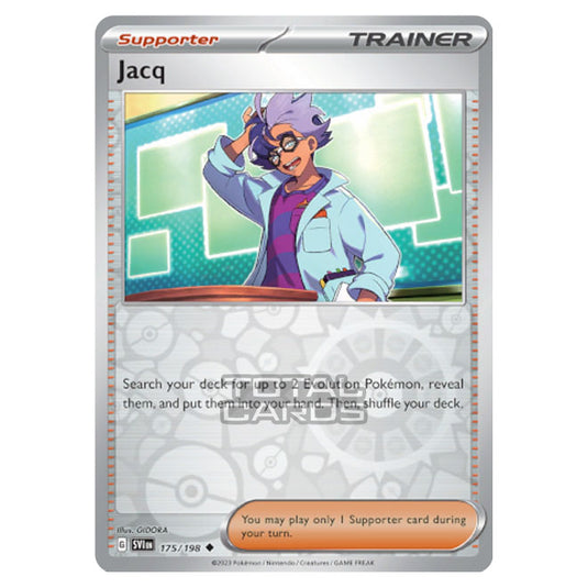 Pokemon - Scarlet & Violet - Base Set - Jacq - 175/198 - (Reverse Holo)