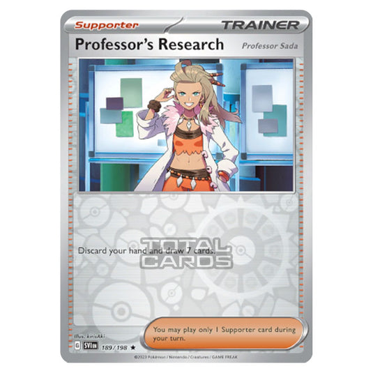 Pokemon - Scarlet & Violet - Base Set - Professor's Research [Professo Pokemon - Scarlet & Violet - Base Set - Professor's Research [Professo