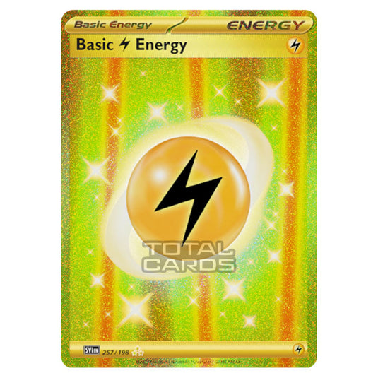 Pokemon - Scarlet & Violet - Base Set - Basic Lightning Energy - 257/198