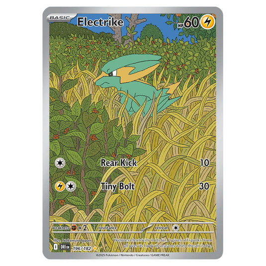 Pokemon - Scarlet & Violet - Destined Rivals - Electrike - 196/182 Pokemon - Scarlet & Violet - Destined Rivals - Electrike - 196/182