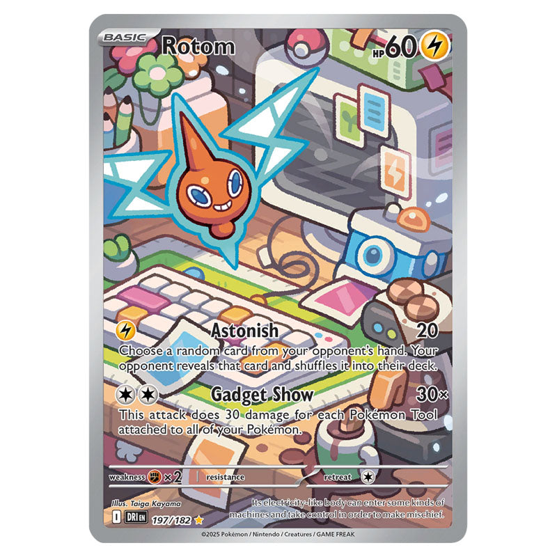 Pokemon Scarlet & Violet Destined Rivals Rotom 197/182