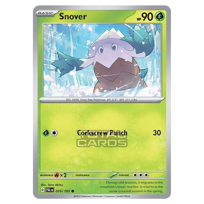 Pokemon - Scarlet & Violet - Paldea Evolved - Snover - 010/193