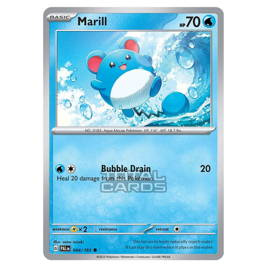 Pokemon - Scarlet & Violet - Paldea Evolved - Marill - 044/193