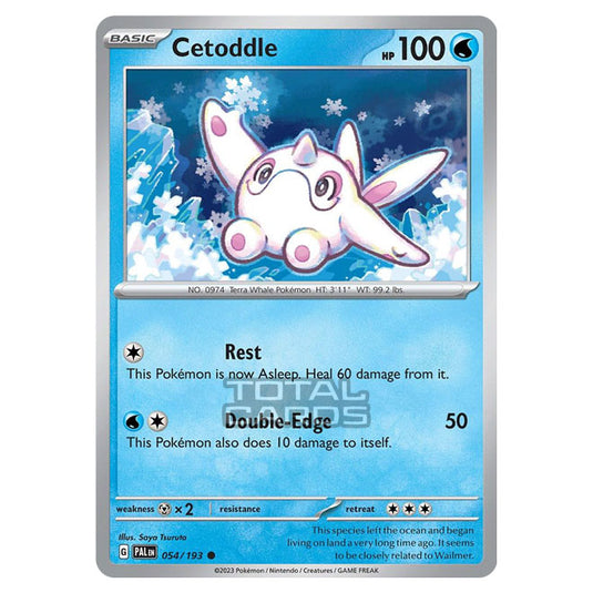 Pokemon - Scarlet & Violet - Paldea Evolved - Cetoddle - 054/193