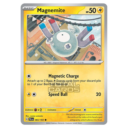 Pokemon - Scarlet & Violet - Paldea Evolved - Magnemite - 065/193