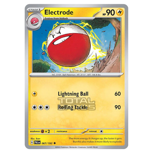 Pokemon - Scarlet & Violet - Paldea Evolved - Electrode - 067/193