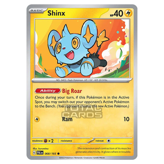 Pokemon - Scarlet & Violet - Paldea Evolved - Shinx - 068/193