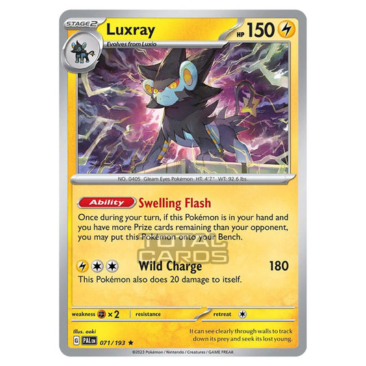 Pokemon - Scarlet & Violet - Paldea Evolved - Luxray - 071/193