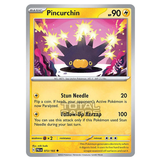 Pokemon - Scarlet & Violet - Paldea Evolved - Pincurchin - 073/193