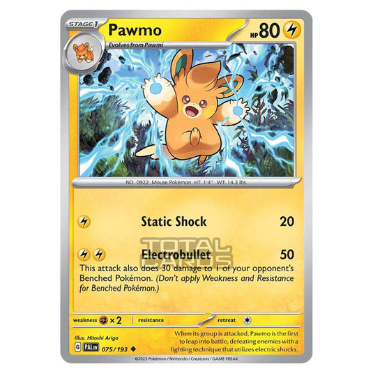 Pokemon - Scarlet & Violet - Paldea Evolved - Pawmo - 075/193