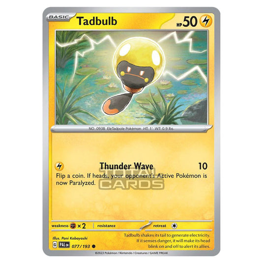 Pokemon - Scarlet & Violet - Paldea Evolved - Tadbulb - 077/193