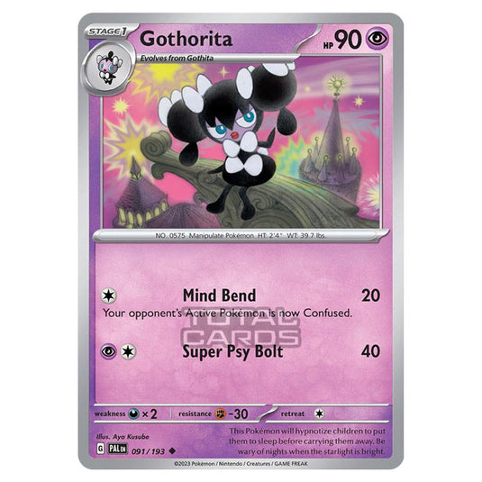 Pokemon - Scarlet & Violet - Paldea Evolved - Gothorita - 091/193