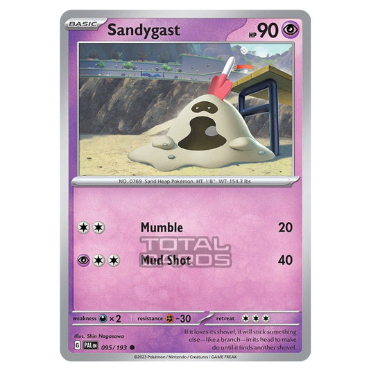 Pokemon - Scarlet & Violet - Paldea Evolved - Sandygast - 095/193