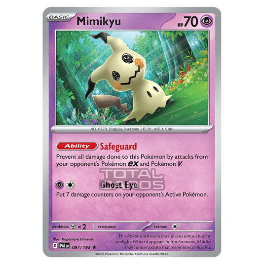 Pokemon - Scarlet & Violet - Paldea Evolved - Mimikyu - 097/193