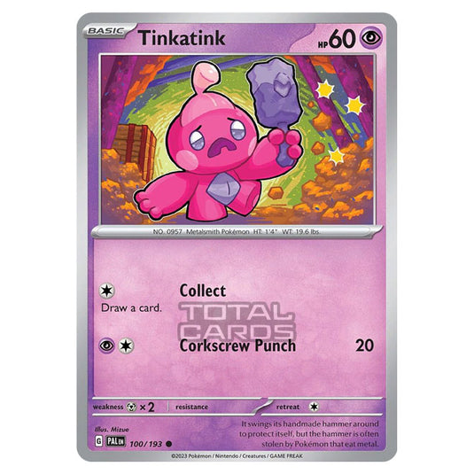 Pokemon - Scarlet & Violet - Paldea Evolved - Tinkatink - 100/193