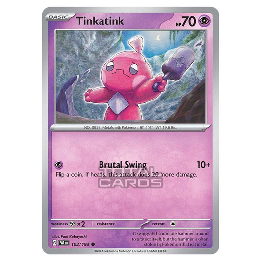 Pokemon - Scarlet & Violet - Paldea Evolved - Tinkatink - 102/193