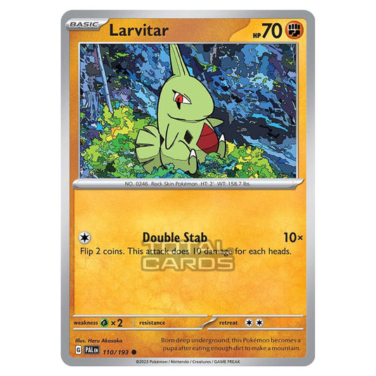 Pokemon - Scarlet & Violet - Paldea Evolved - Larvitar - 110/193