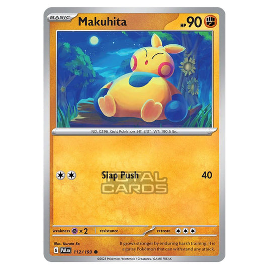 Pokemon - Scarlet & Violet - Paldea Evolved - Makuhita - 112/193