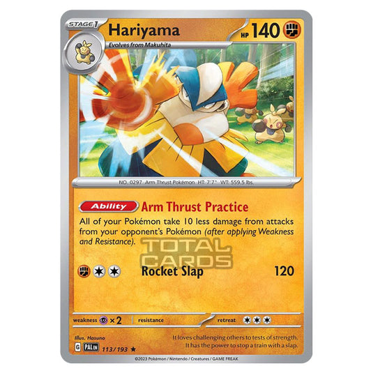 Pokemon - Scarlet & Violet - Paldea Evolved - Hariyama - 113/193